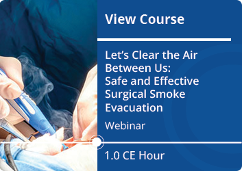 Link to Safe and Effective Surgical Smoke Evacuation Webinar