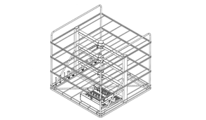 Four Level Suction Tips and Instrument Manifold Rack